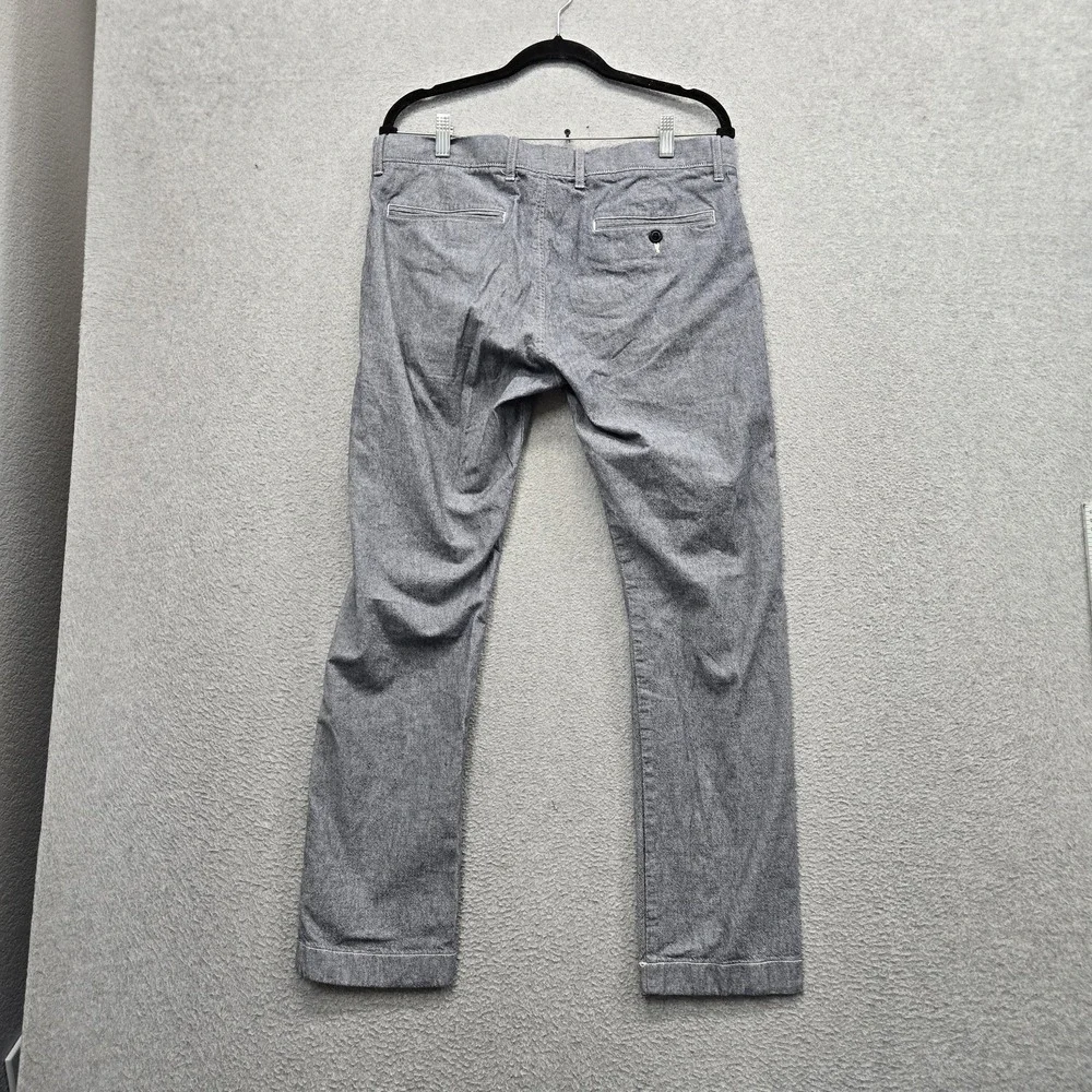 J.crew Men Pants 33X30 Gray Dress Pants Twill 484 Slim 28